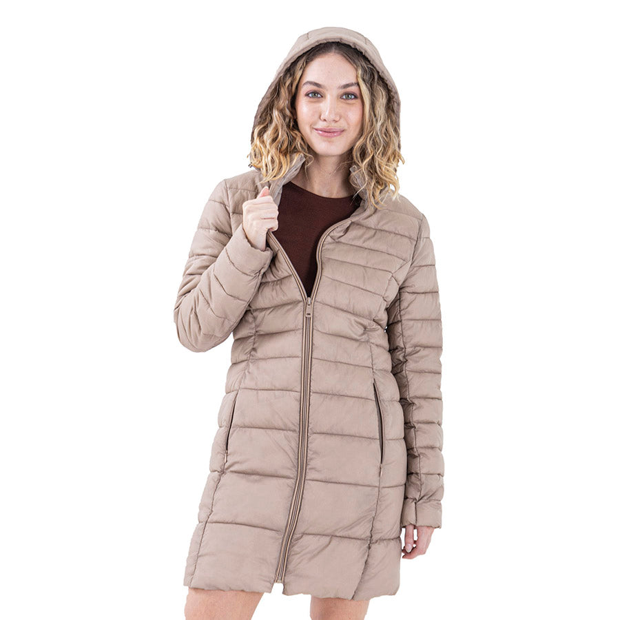 FORCE Long Quilted Jacket