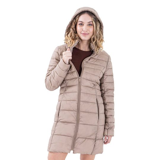 FORCE Long Quilted Jacket