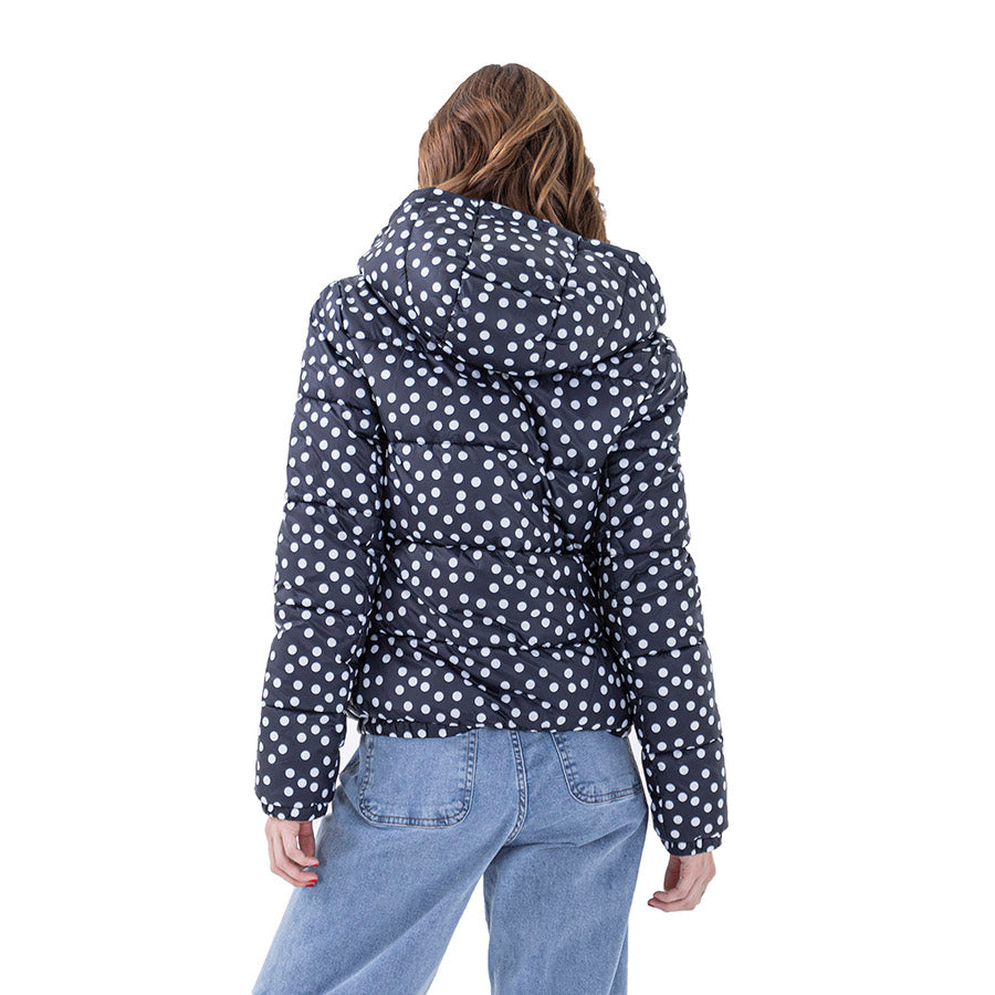 Chamarra Acolchada con Gorro Desmontable DOTTY