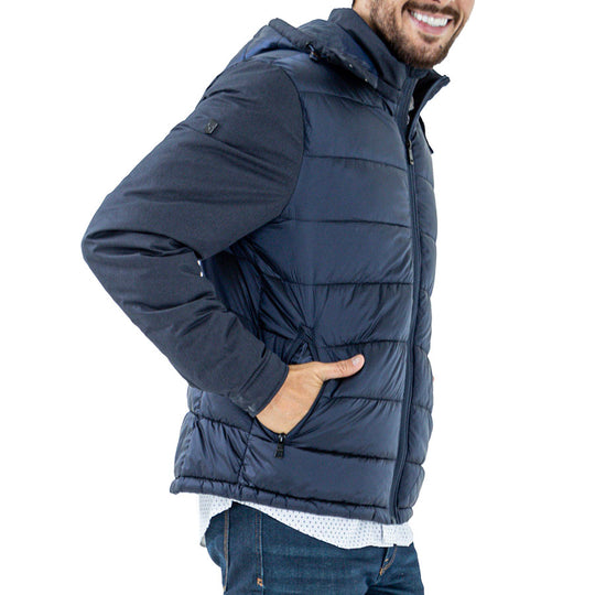 Chamarra Acolchada con Gorro Desmontable INTREPID