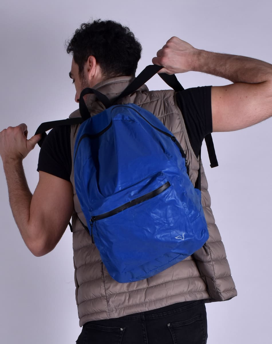 Alysh | Mochila con bolsa para guardar Flow Tornasol