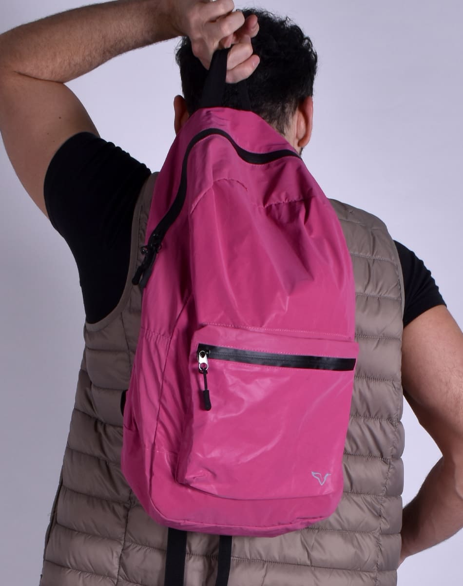 Alysh | Mochila con bolsa para guardar Flow Tornasol