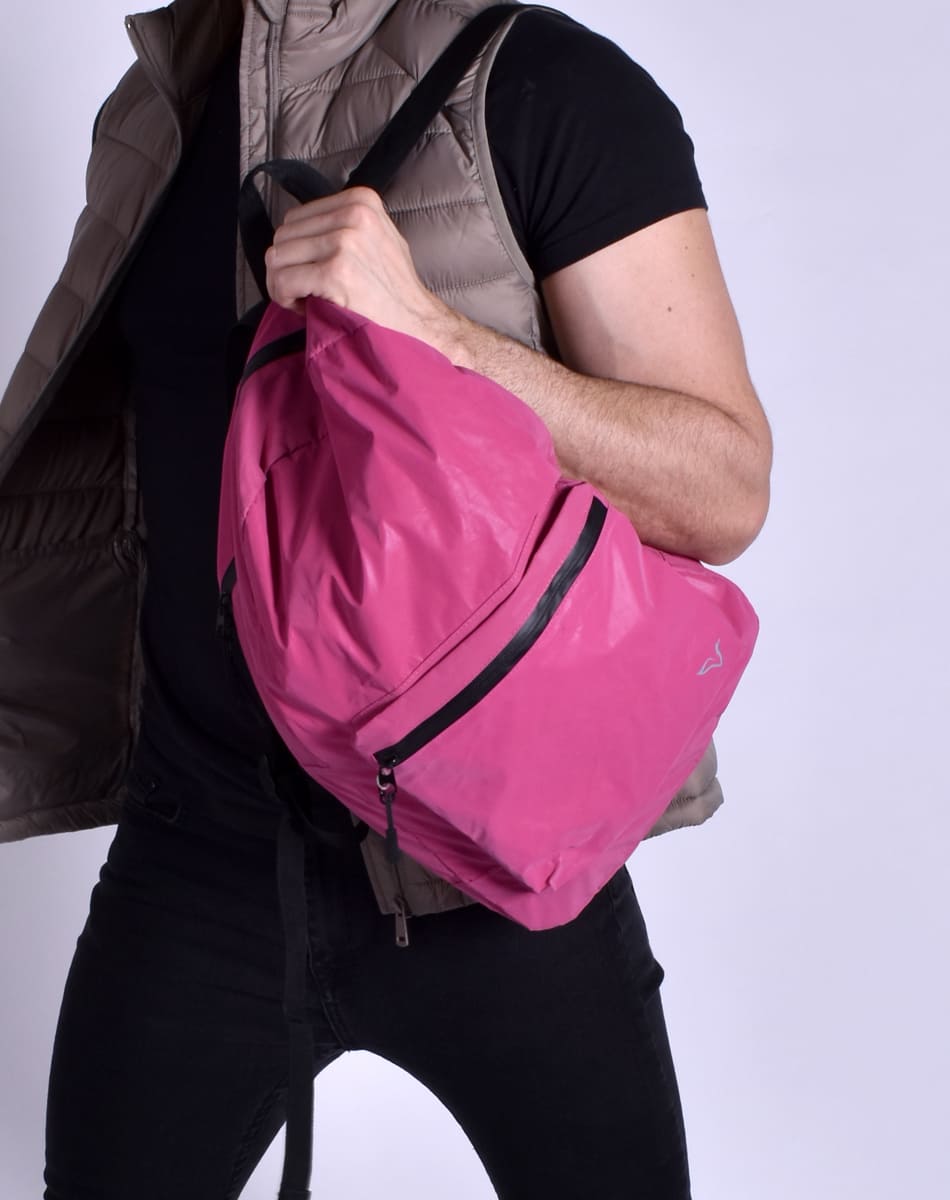 Alysh | Mochila con bolsa para guardar Flow Tornasol