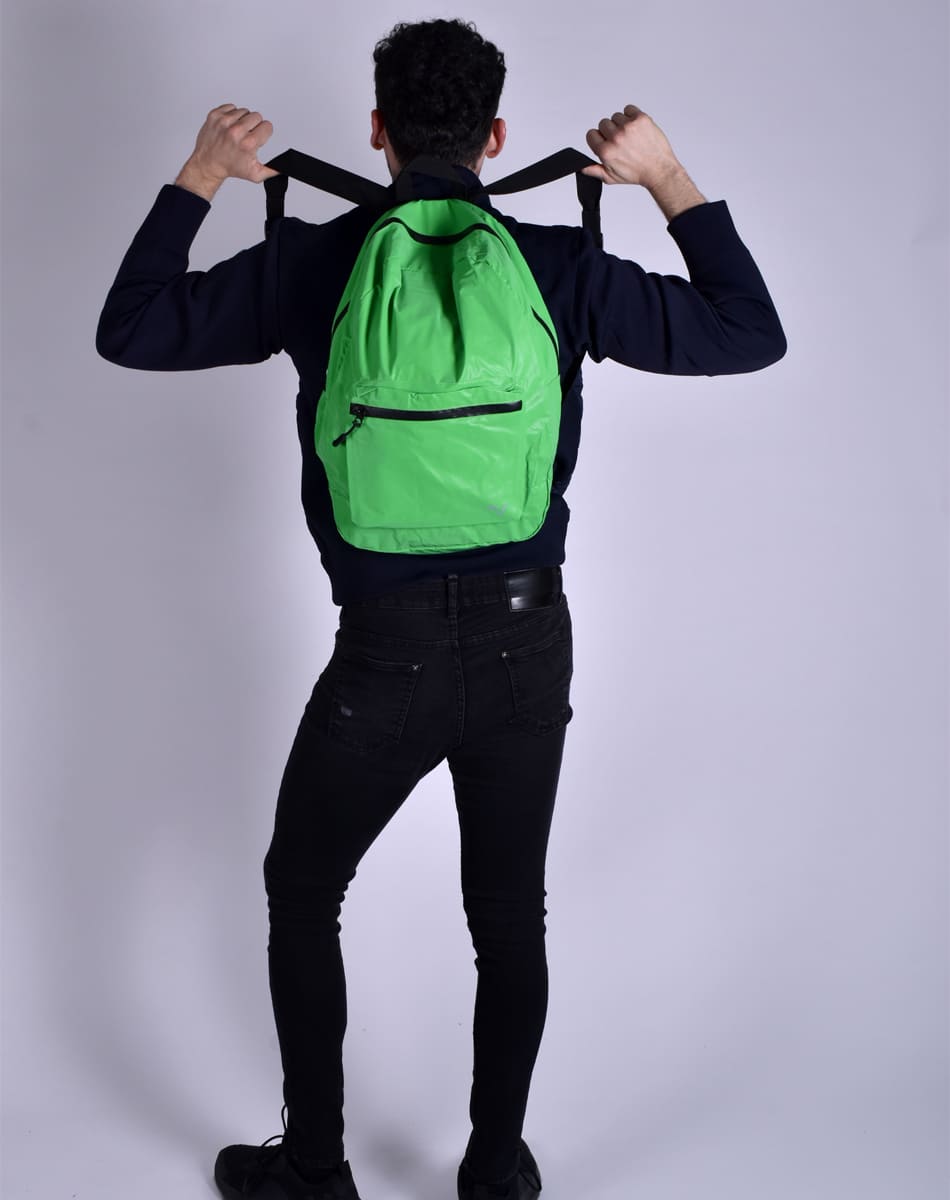 Alysh | Mochila con bolsa para guardar Flow Tornasol