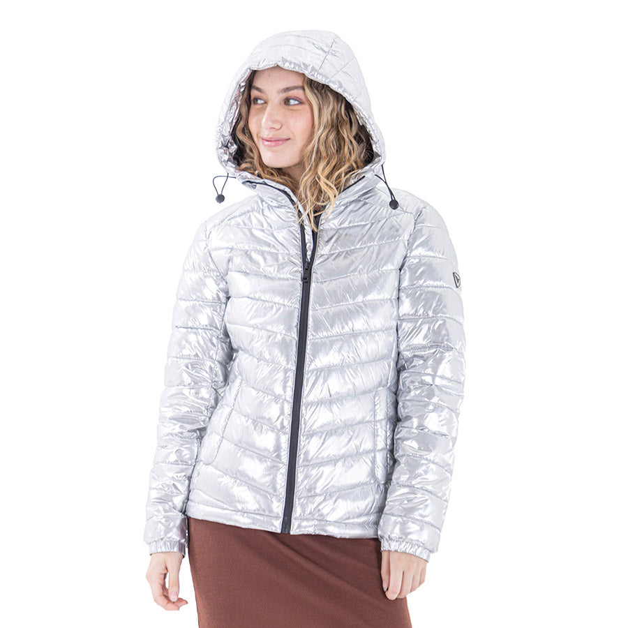 Chamarra Acolchada con Gorro REFLECTION