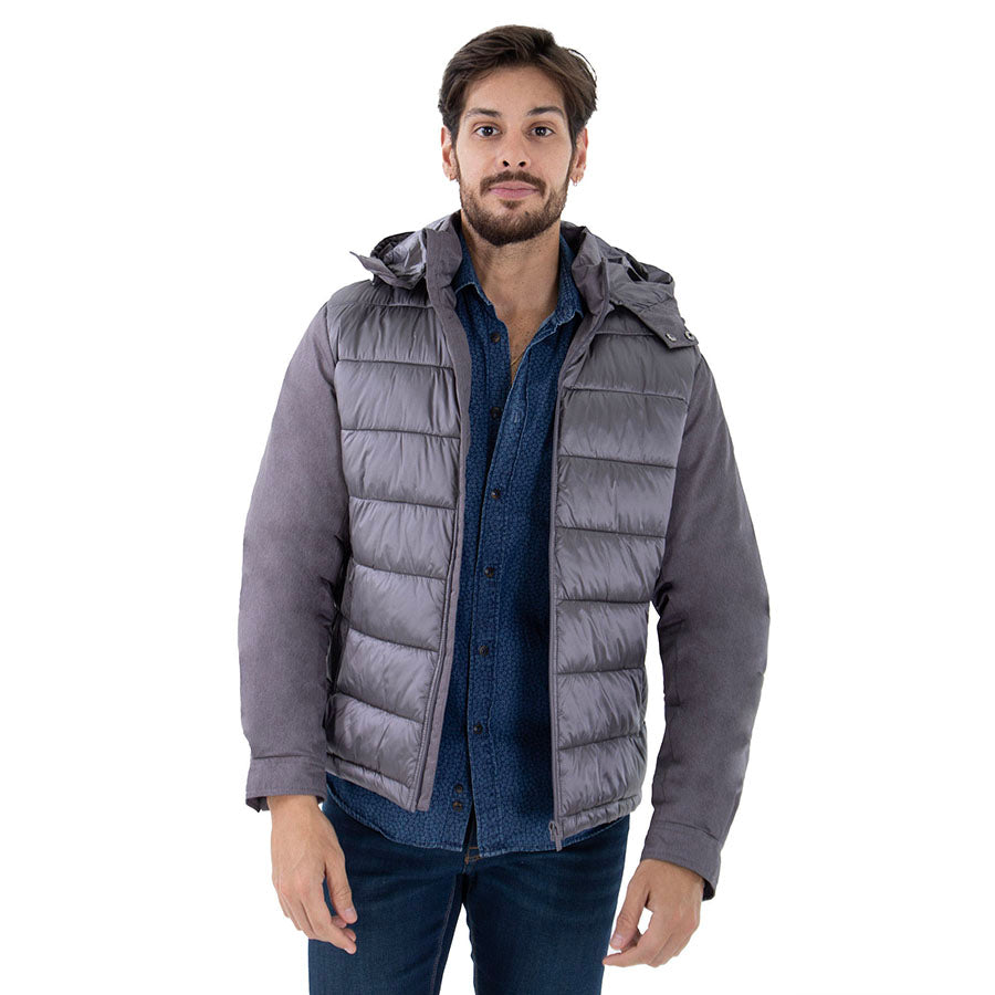 Chamarra Acolchada con Gorro Desmontable INTREPID