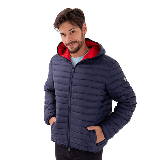 Chamarra Acolchada con Gorro DUALITY