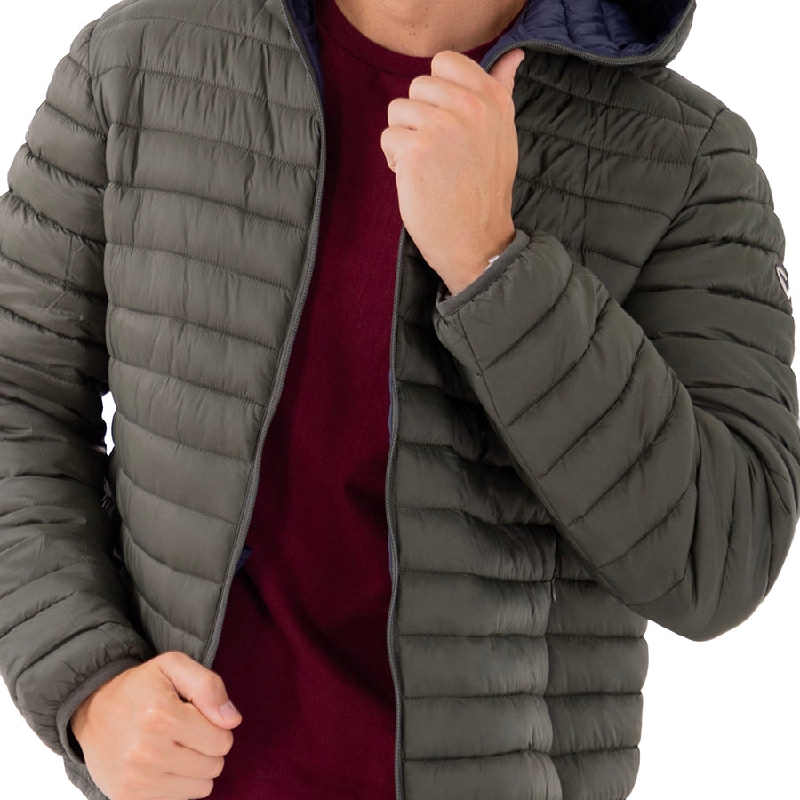 Chamarra Acolchada con Gorro DUALITY