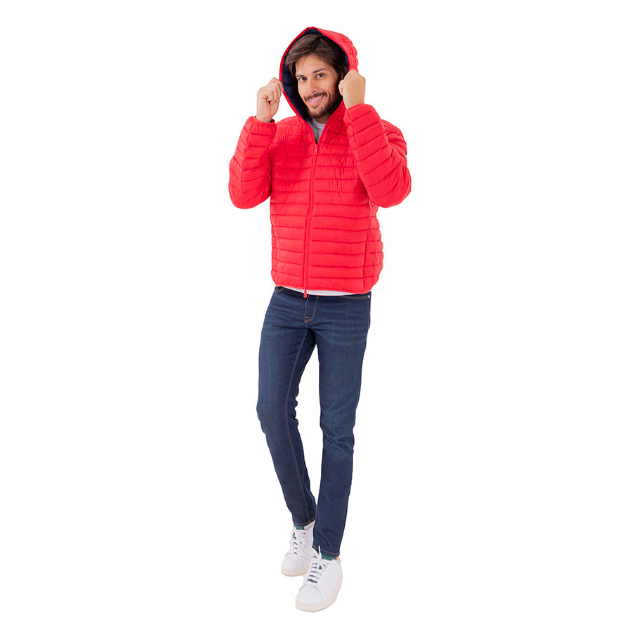 Chamarra Acolchada con Gorro DUALITY