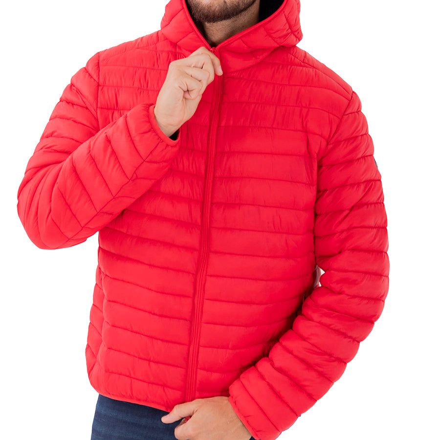 Chamarra Acolchada con Gorro DUALITY