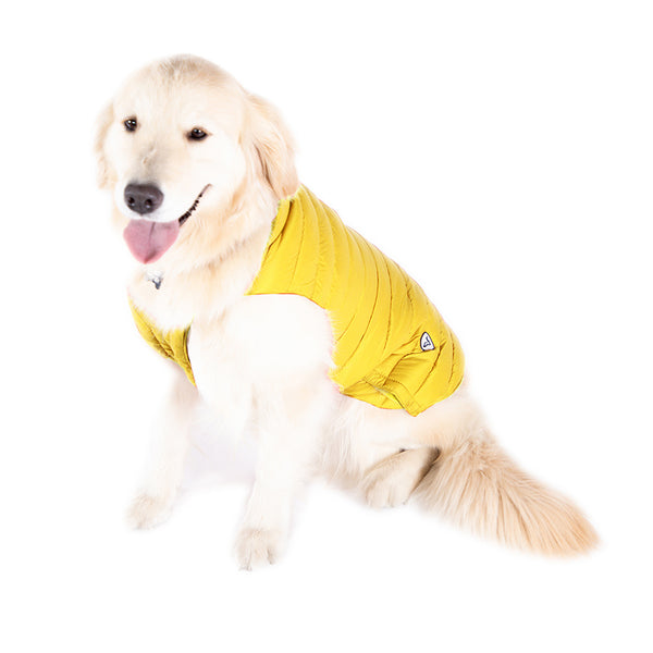 Chaleco Acolchado para Perro DOGGY 24 · Amarillo