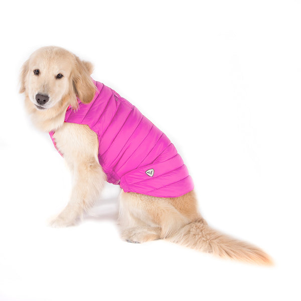 Chaleco Acolchado para Perro DOGGY 24 · Rosa