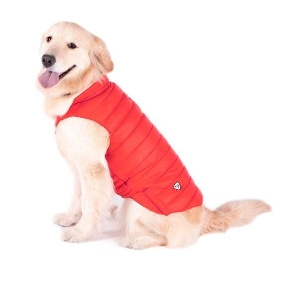 Chaleco Acolchado para Perro DOGGY 24 · Rojo