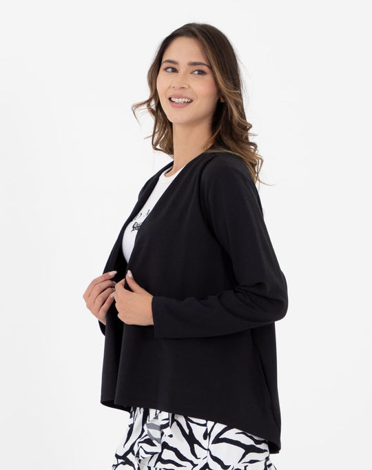 Ensamble Ligero Tipo Cárdigan Abierto