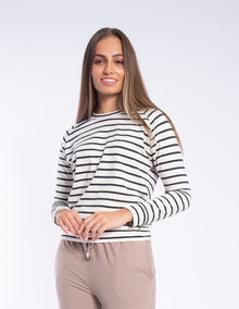  Striped blouse