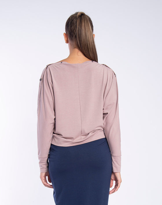 Blouse with neckline