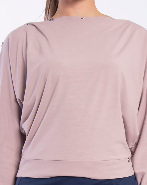Blouse with neckline