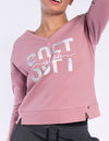 Sweatshirt with SOFT print