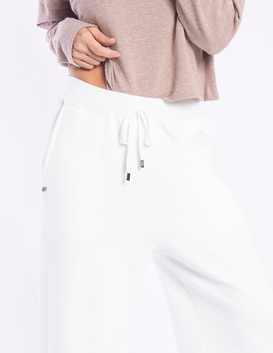 Fluid pants with drawstring